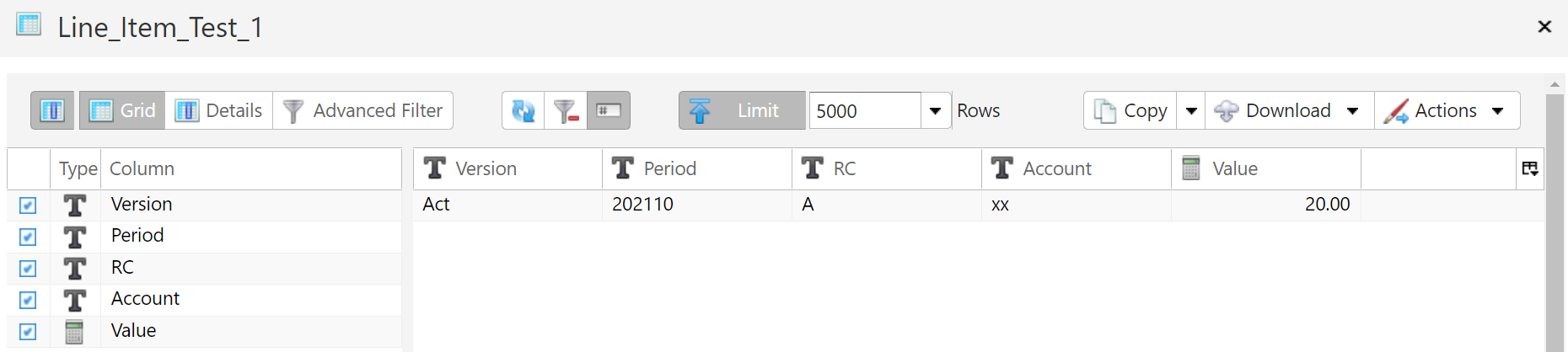 Allocation By Dimension